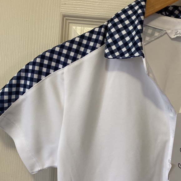 Blue and white polo - Picture 3 of 6